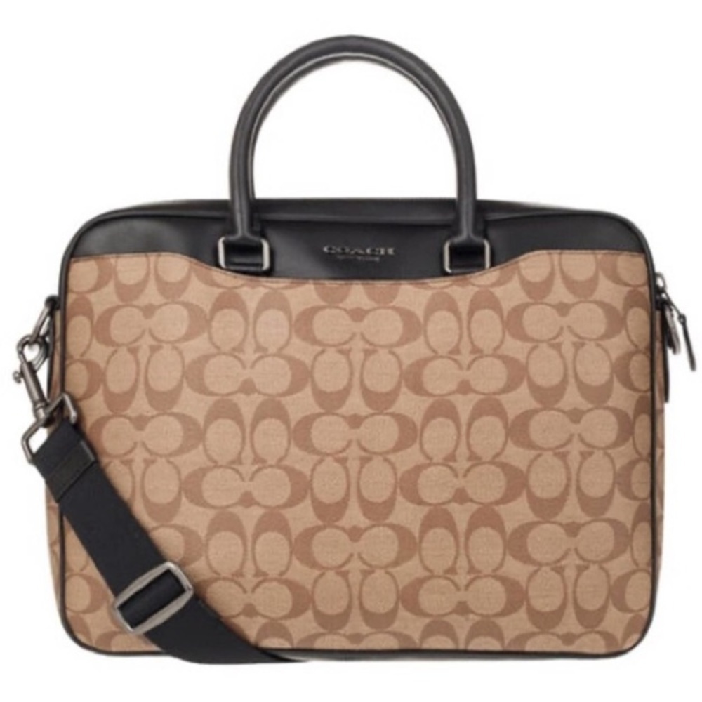 Coach Beckett Mens Slim Briefcase 72978 - Picture 15 of 15